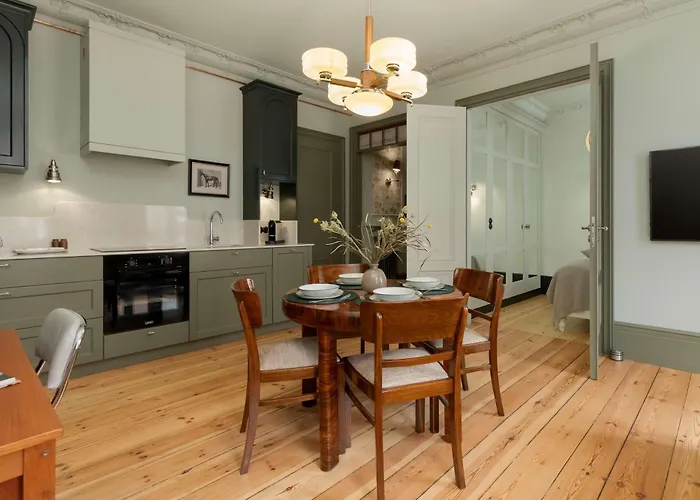 Lägenhet The Marien 1899 Timeless Elegance In The Heart Of Wrzeszcz By Renters Gdańsk